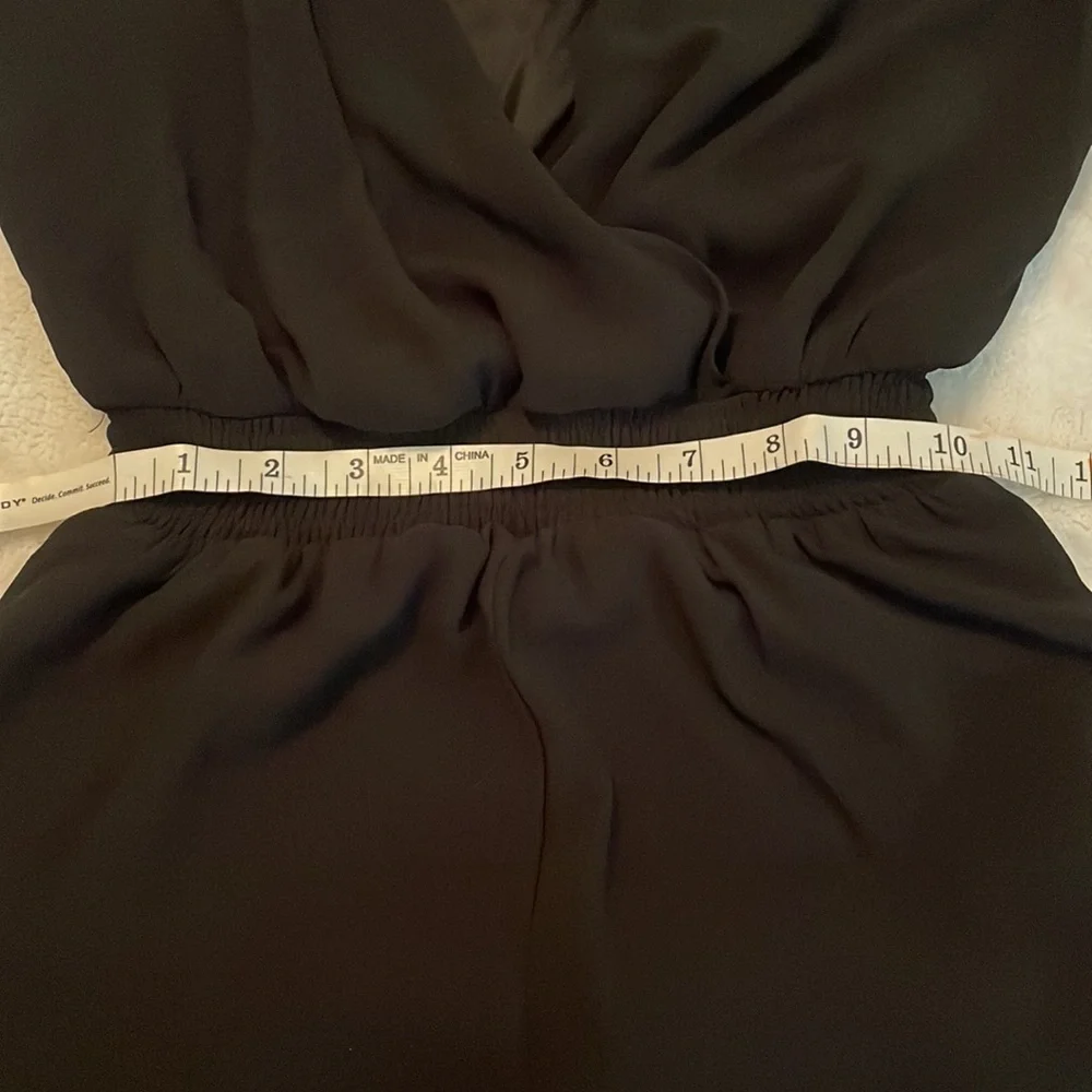 Black Lace Back Romper size XS - Picture 5 of 10